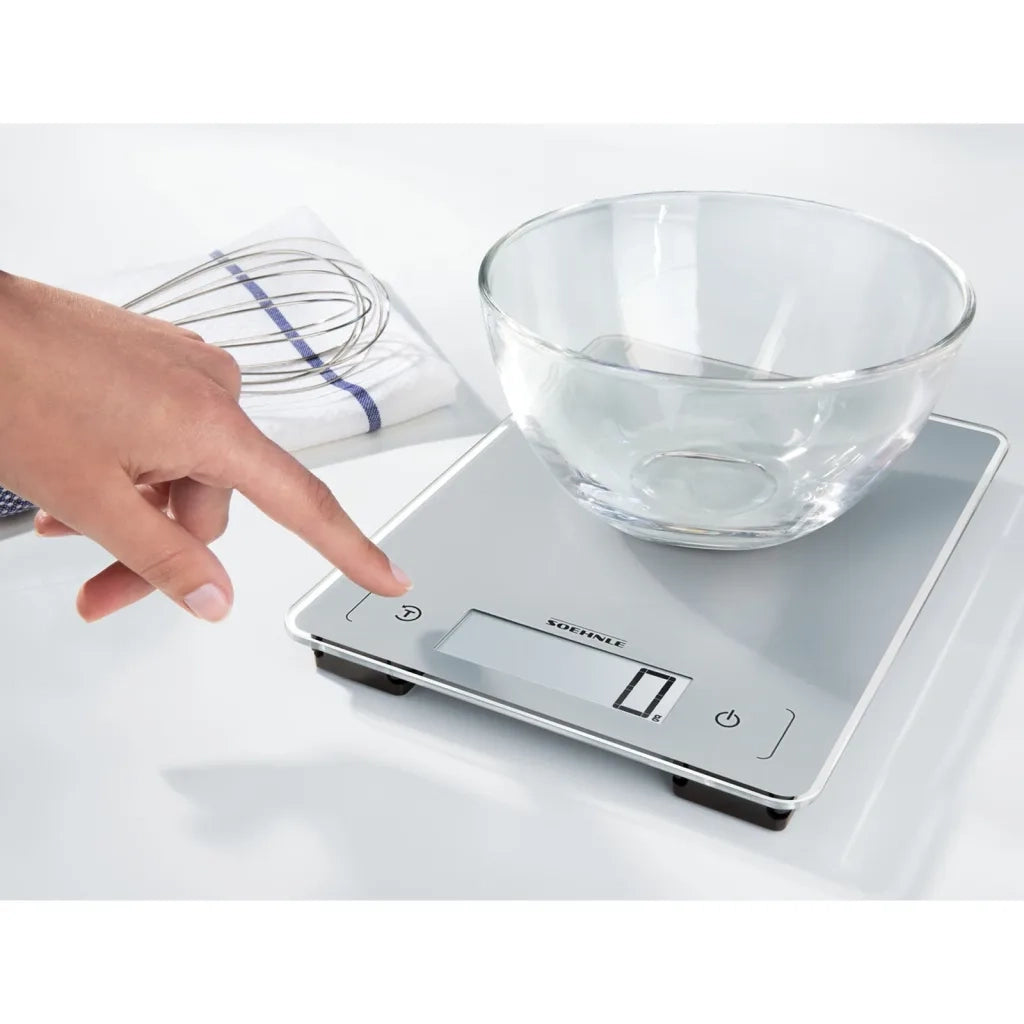 Soehnle Bilancia Digitale da Cucina Page Aqua Proof 10 kg Argento 444123