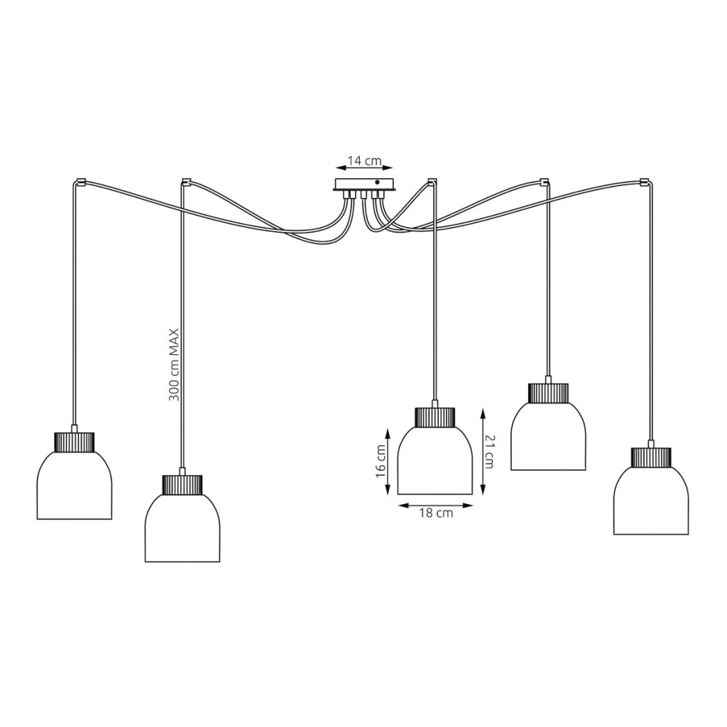 Lampada a sospensione KRU in metallo nero opaco e legno naturale