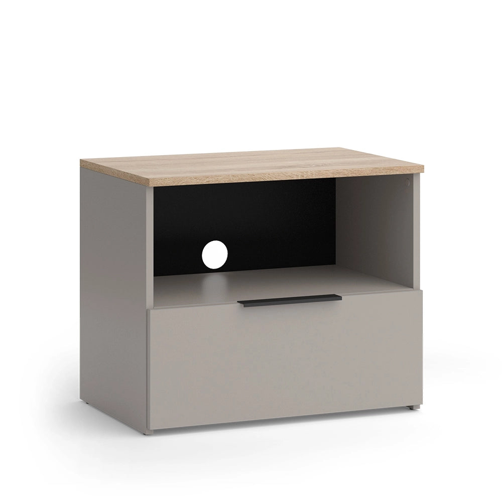 Vicco Mobile tv Grigio 60 x 50 cm con cassetto