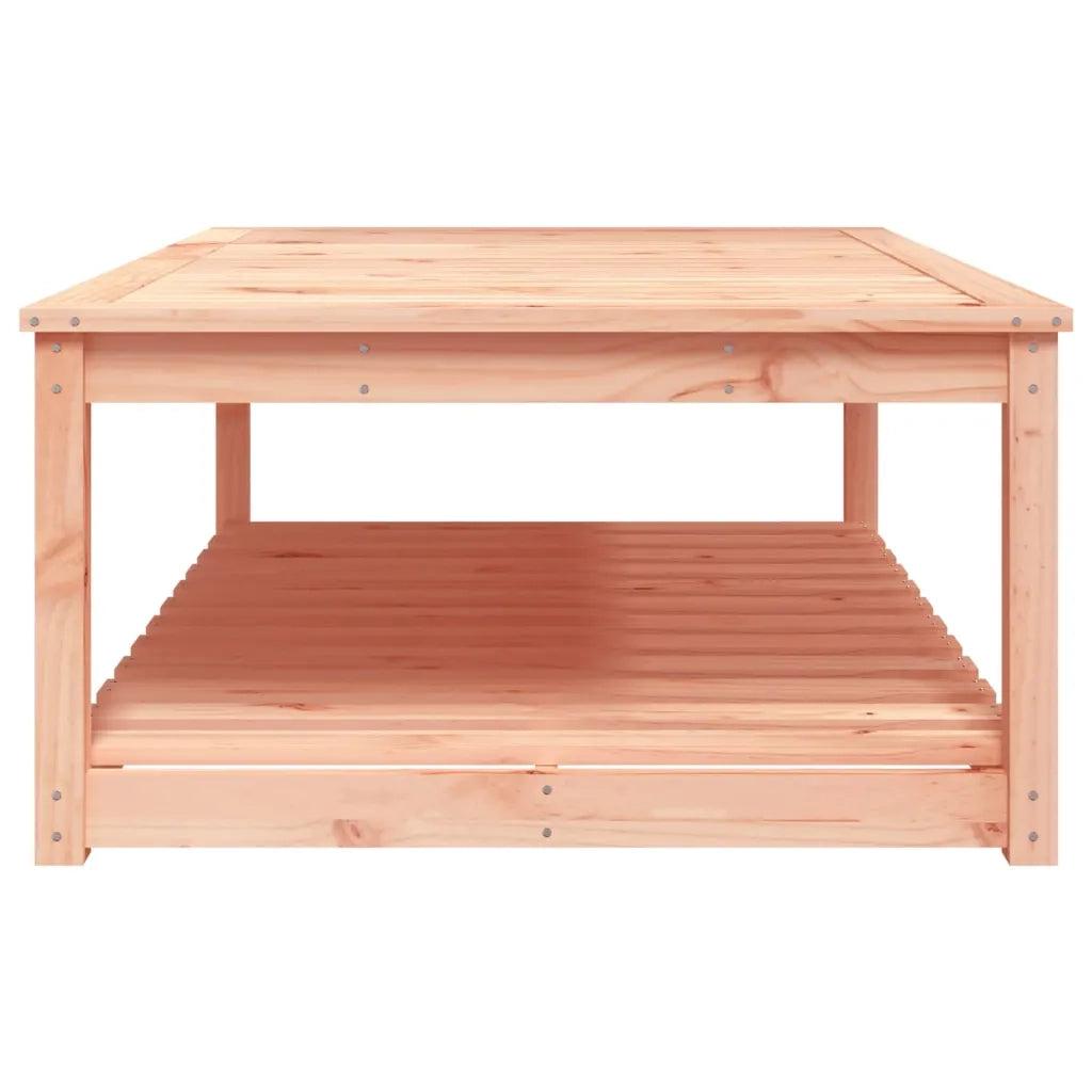Tavolo da Giardino 121x82,5x45 cm in Legno Massello di Douglas 824153
