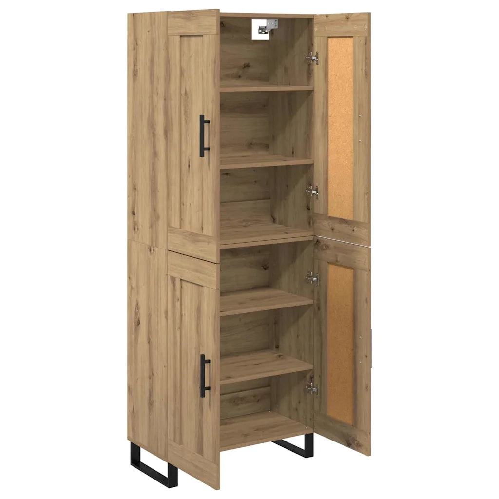 Credenza Rovere artigianale 69,5 x 34 x 180 cm