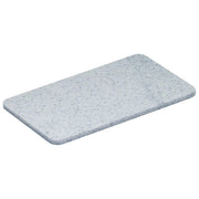 Zassenhaus 060010 tagliere da cucina Rettangolare Polietilene Grigio
