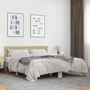 Giroletto Rovere Sonoma 150x200 cm in Legno Multistrato Metallo 3280143