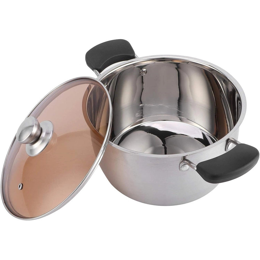 Trade Shop - Pomello Manopola Di Ricambio Per Coperchio Isolamento Termico ø6.5 Cm Argento 607415 -