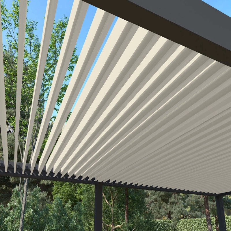 Pergola bioclimatica OmbrÃ©a VS autoportante 4x8M