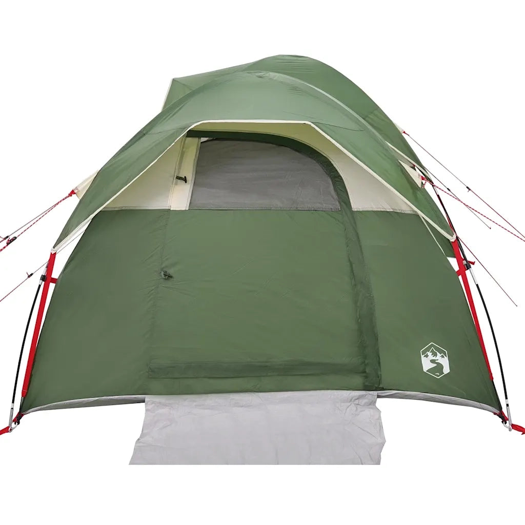 Tenda da Campeggio per 5 Persone Verde Impermeabile 4009587