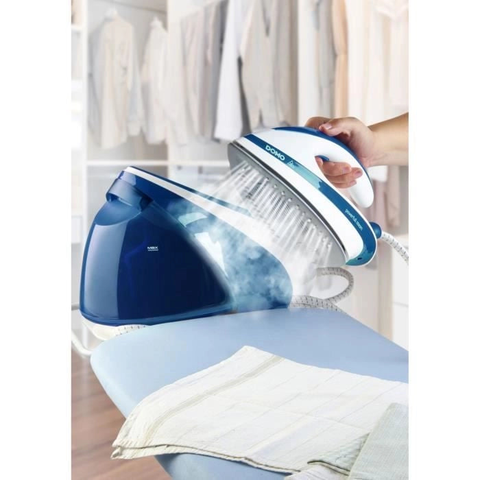Domo do1022s ferro con generatore di vapore - 160 g/min - 7,5 bar - getto a vapore 450g - serbatoio dell'acqua da 1,8 litri - suola in ceramica