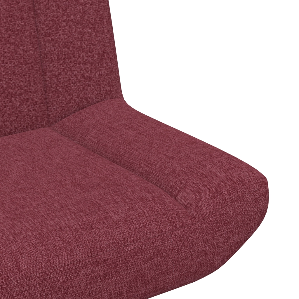 Sedia Girevole Rosso borgogna