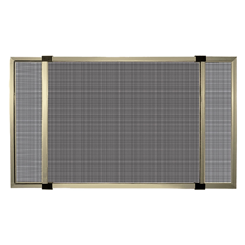 ZANZARIERA ESTENSIBILE cm 40 x 50 - avorio ral 1013  - KASART
