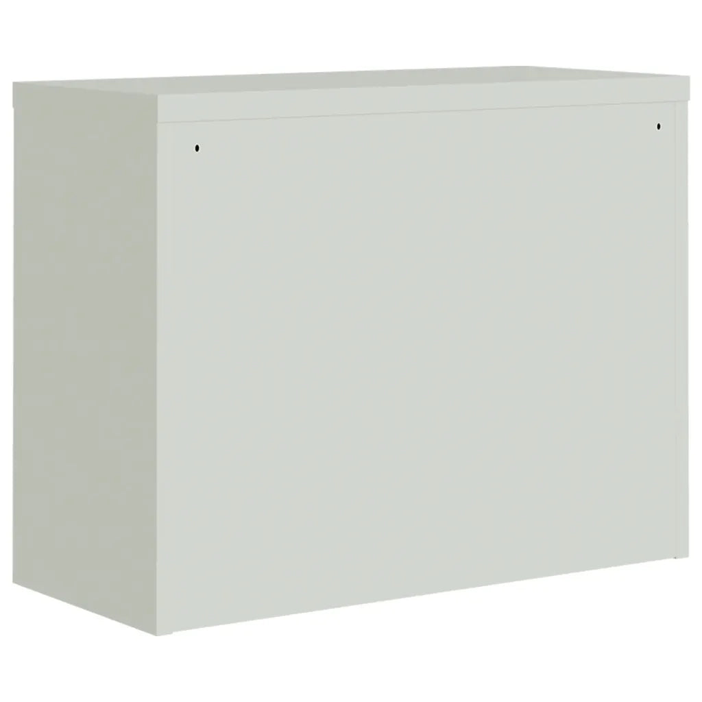 Armadio Classificatore Grigio Chiaro 90x40x70 cm in Acciaio CFW8887623