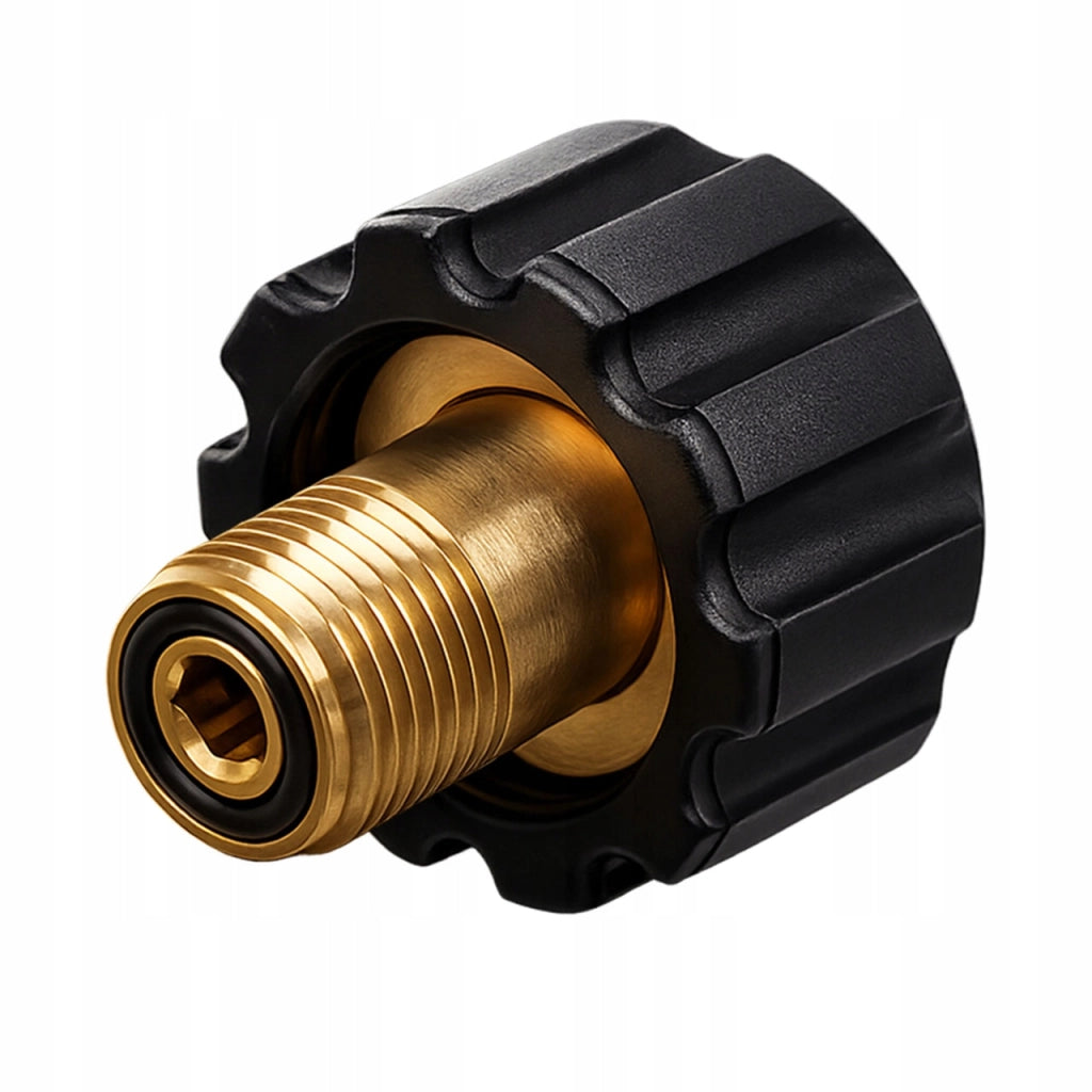 Adattatore Lancia M22x1,5 a M18 – Ottone con O-Ring | Compatibile con Idropulitrici | Filettatura M22-14 mm