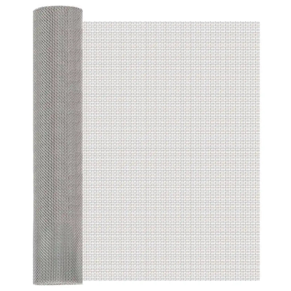 Rete per schermatura 60 x 500 cm 8 Mesh Argento 42039669