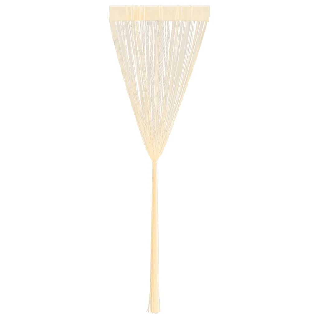2 pz Tende a Fili 100x250 cm Crema
