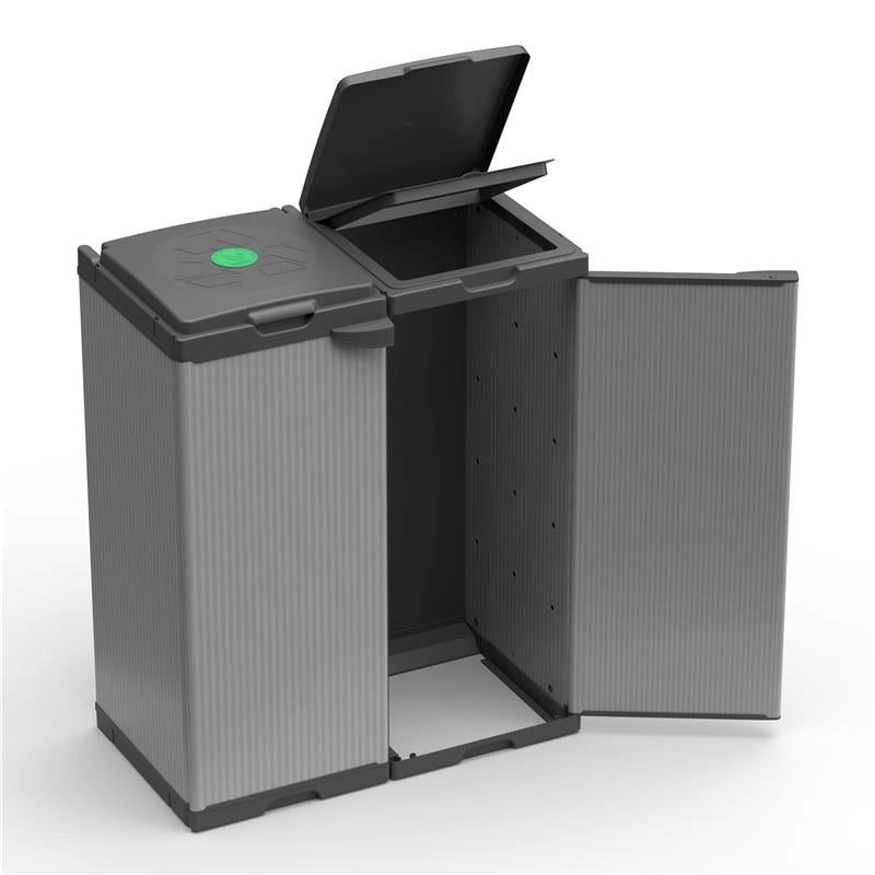 PORTASACCO BIS
 PER SACCHI DA 80 LT PER ESTERNO E INTERNO 68 X38PX87H CM