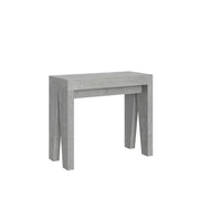 Consolle allungabile 90x40/196 cm Naxy Small - Cemento