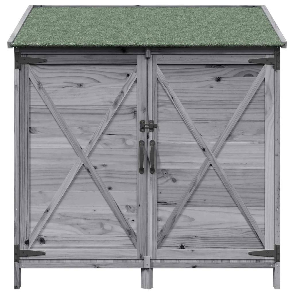 Capanno da Giardino Grigio 106 x 56 x 113,5 cm 42033474