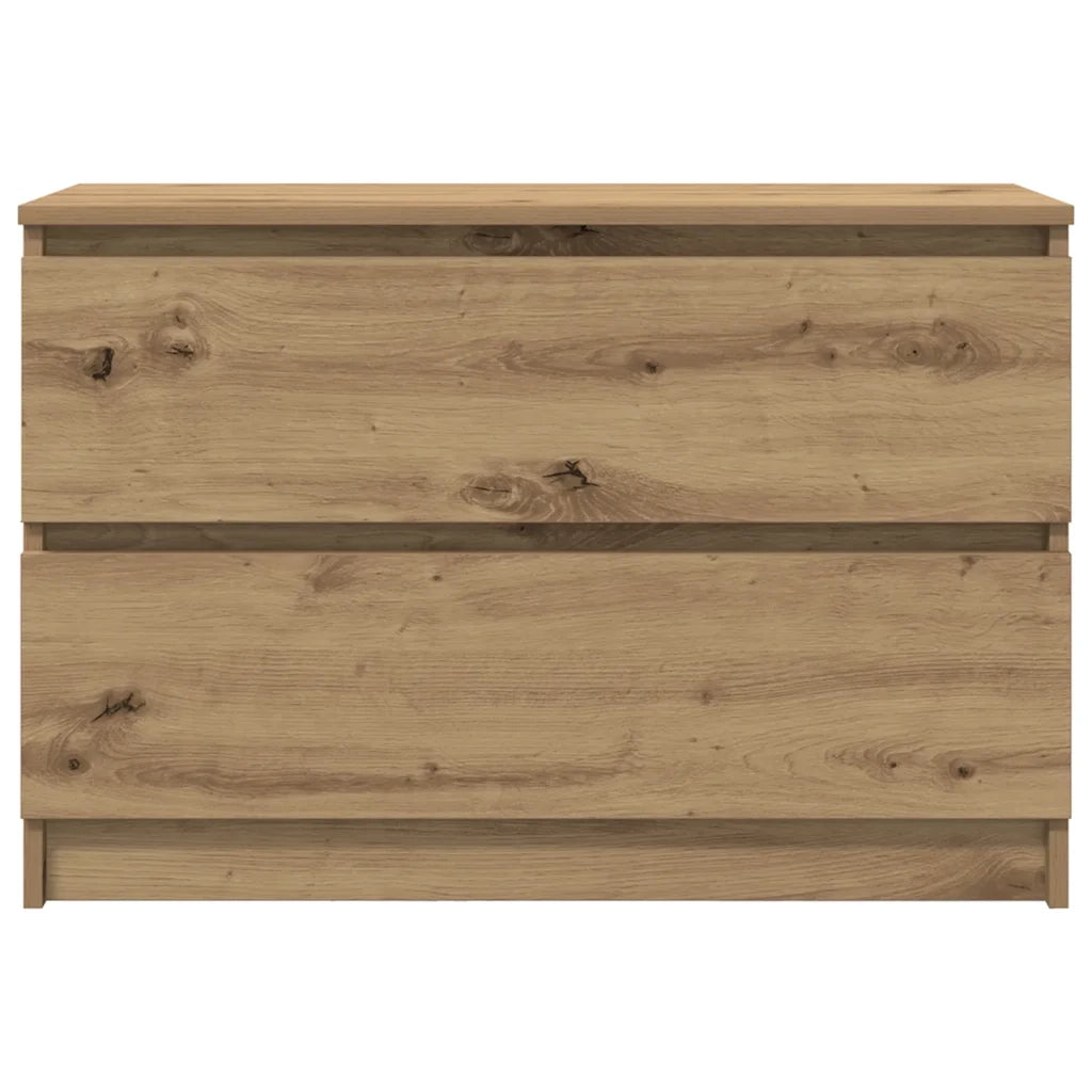 vidaXL Mobile TV Rovere Artigianale 80x35x54 cm in Legno Multistrato