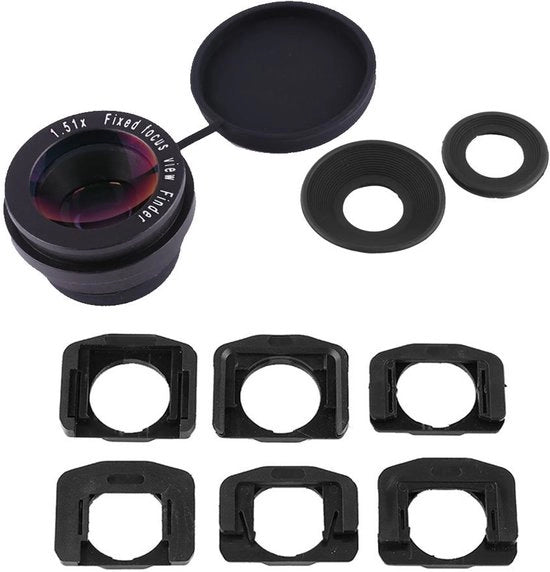 Verglasso Fisso per Fotocamera DSLR, 1.51X
