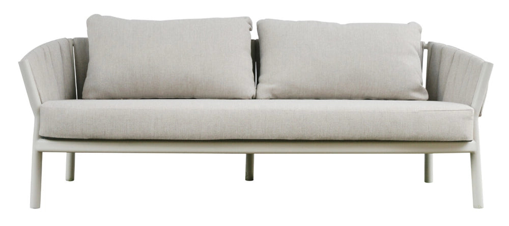 Salotto Port Grimaud in alluminio Greenwood bianco grigio