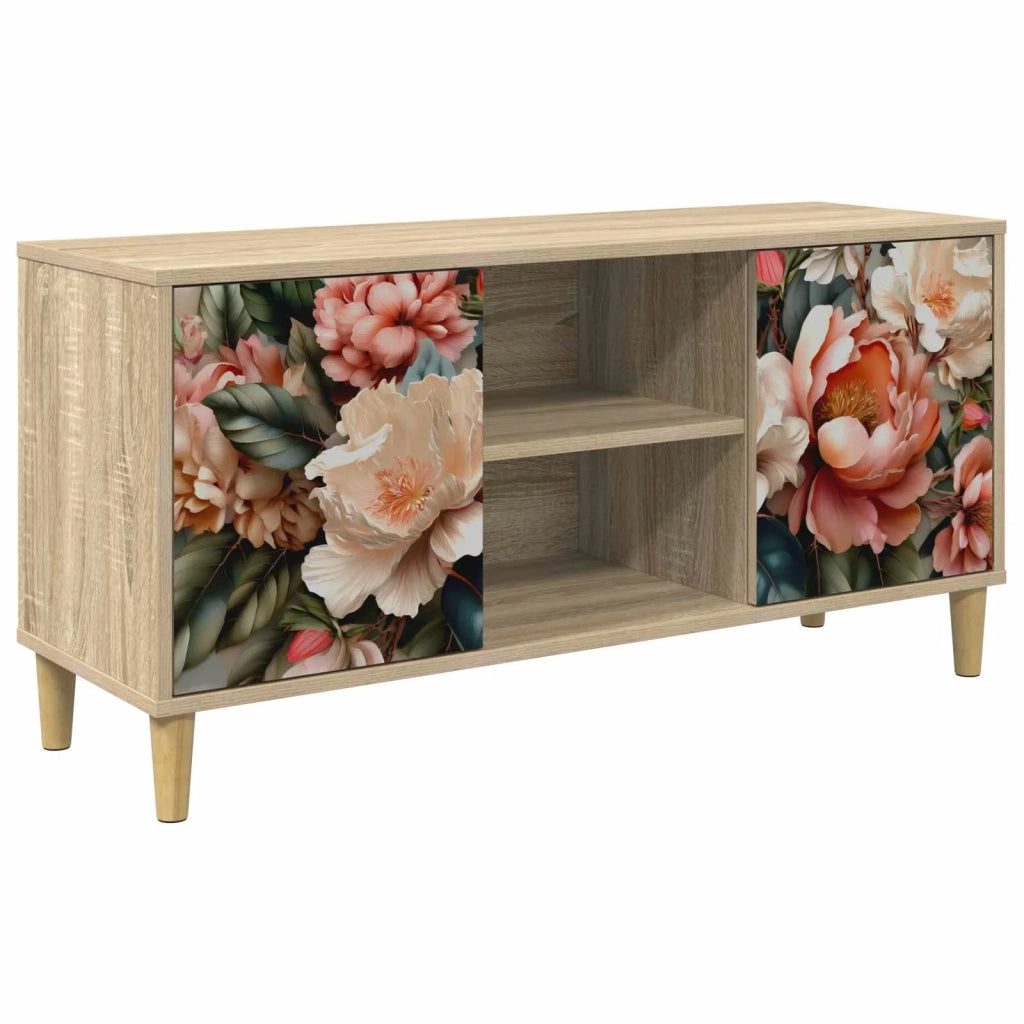 Mobile TV BORNE 102 x 33 x 50 cm Sonoma Legno ingegnerizzato 8007036