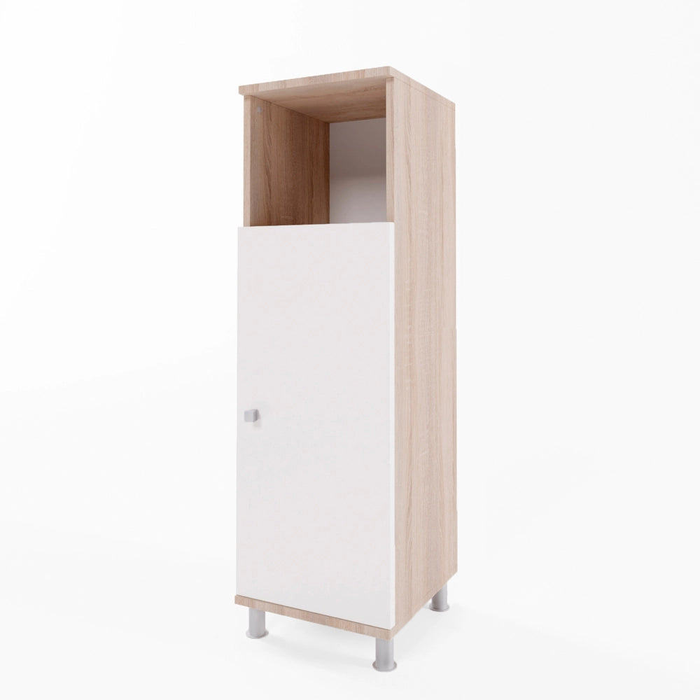 Vicco Mobiletto bagno Sonoma/Bianco 30 x 95 cm