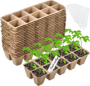 Paccottiglie per semi biodegradabili - 20 pezzi - Adatte per giardinaggio