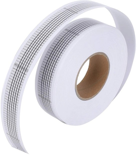 Strisce di Blanco per DIY - 50 Metri di Carta - Cassa di Musica - Nastro Perforato - Adatto per Musicisti - 100% Nuovo - Rullo di Musica