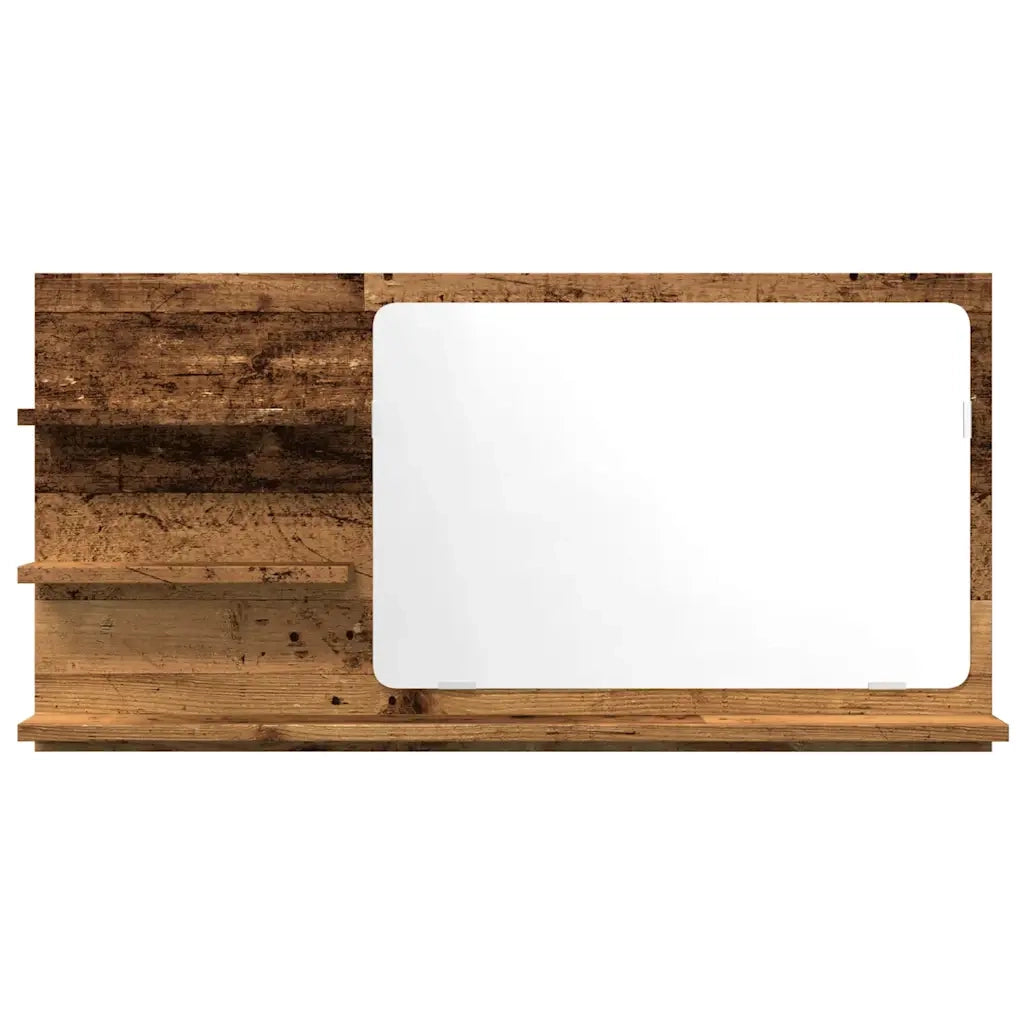 Mobile da Bagno Legno Antico 90x11x45 cm in Truciolato 856262