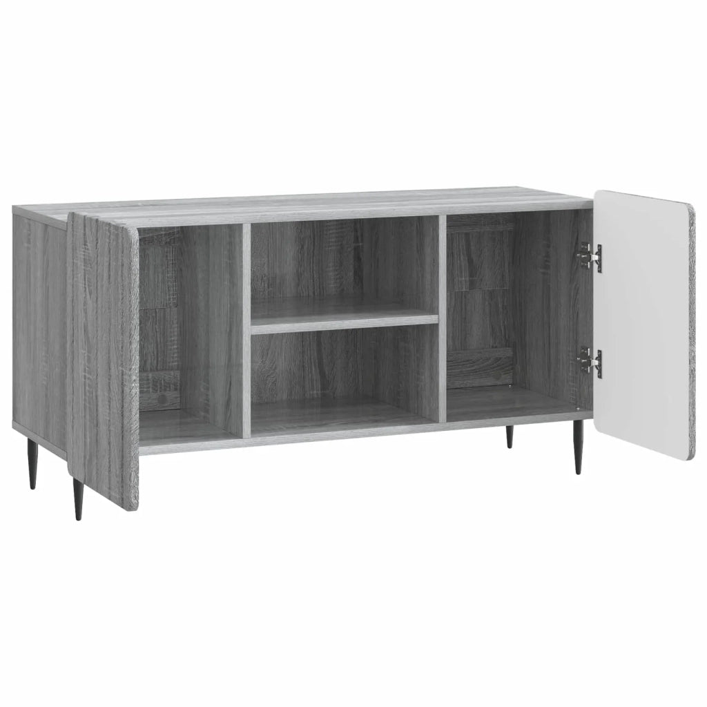 Mobile TV Grigio Sonoma 102 x 34,5 x 52 cm Legno ingegnerizzato