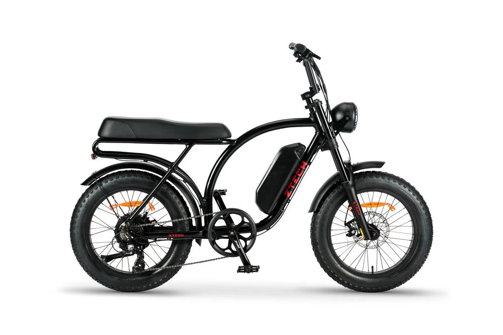 Bici Elettrica Z-Tech ZT-86-B Legacy 2.0 250W 48V 13Ah Batteria a Litio -Nero