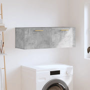 Mobile a Parete Grigio Cemento 100x36,5x35 cm Legno Multistratocod mxl 104097