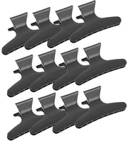 Fissatori per capelli a 12 pezzi - Clip per capelli antiscivolo - Disegno farfalla - Materiale PP resistente - Fissatore per capelli - Presa forte - Clip per capelli