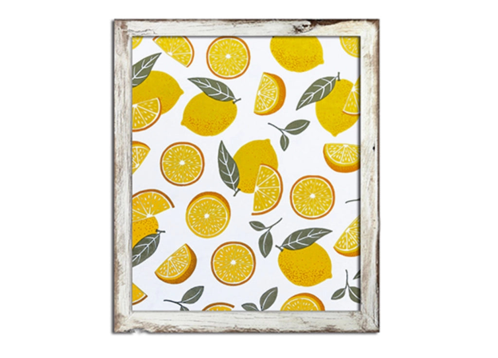 Tovaglia Per Salotto Cucina Tavolo 100% Cotone Made In Italy Lemon RP - 140x240 - Lemon