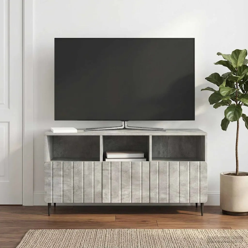 Mobile TV con cassetto Grigio Cemento 102 x 34,5 x 50 cm 894448