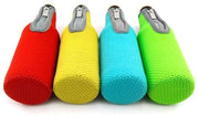 Set di contenitori per bevande a forma di piede - 4 pz - Koozie isolanti in neoprene - Drink Coolers - Flessenhoezen - Chiusura a cerniera - Lavabile a 30 gradi