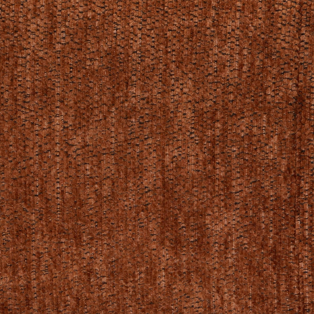 Poltrona letto convertibile in tessuto ciniglia, terracotta