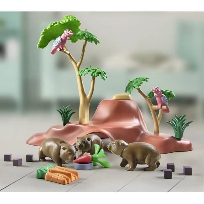 PLAYMOBIL - 71625 - Le tane del vombato