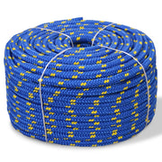 Corda Nautica in Polipropilene 6 mm 100 m Blu cod mxl 52759