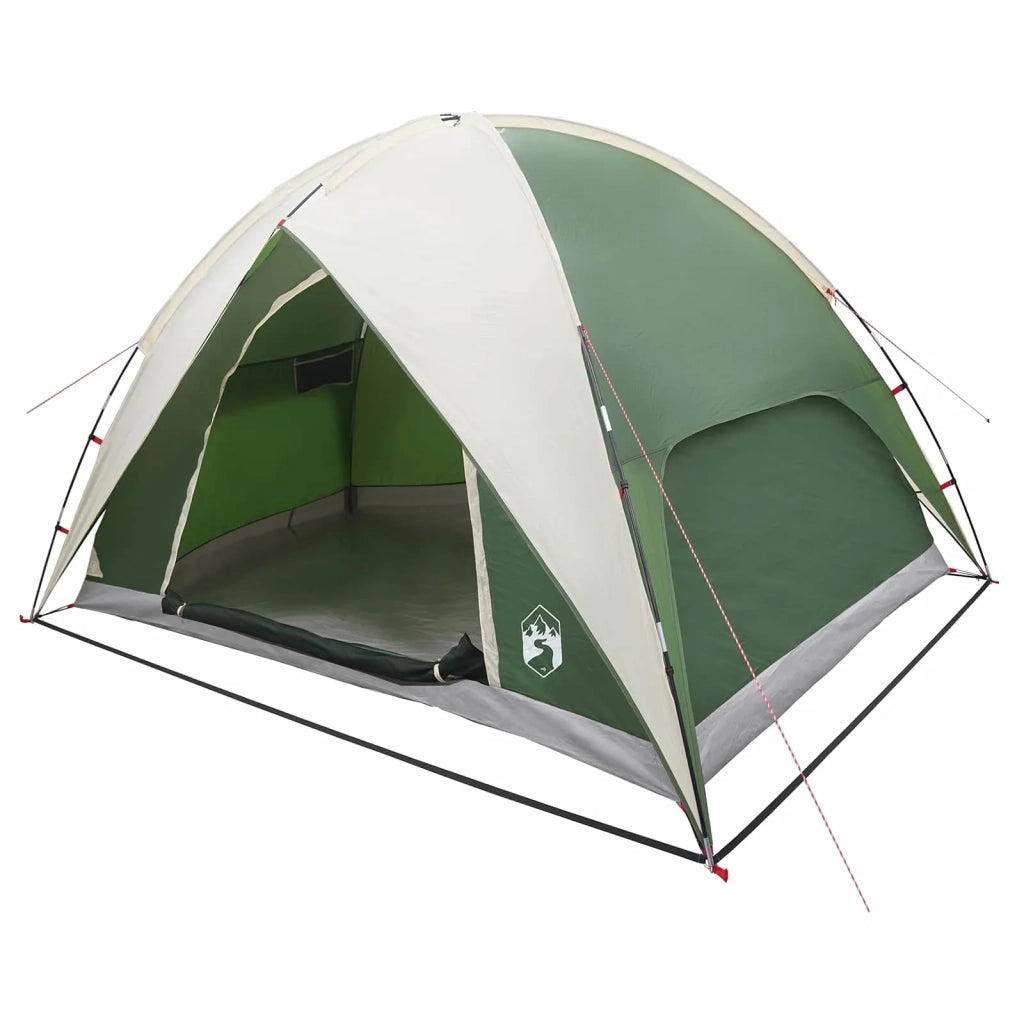 Tenda da campeggio con telo antipioggia impermeabile Verde 42028525