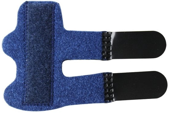 Set di 2 supporti per dita in blu scuro e nero