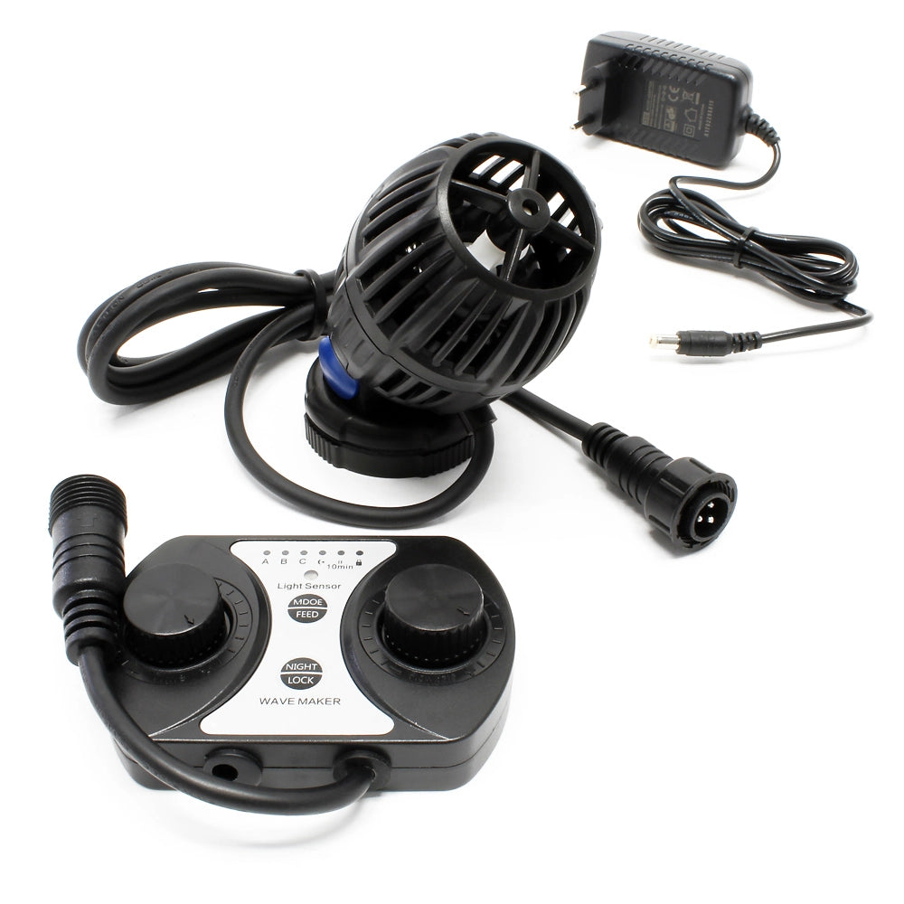 CW-110 Pompa di movimento con controller per acquari 500-4000l/h 10W Generatore di onde