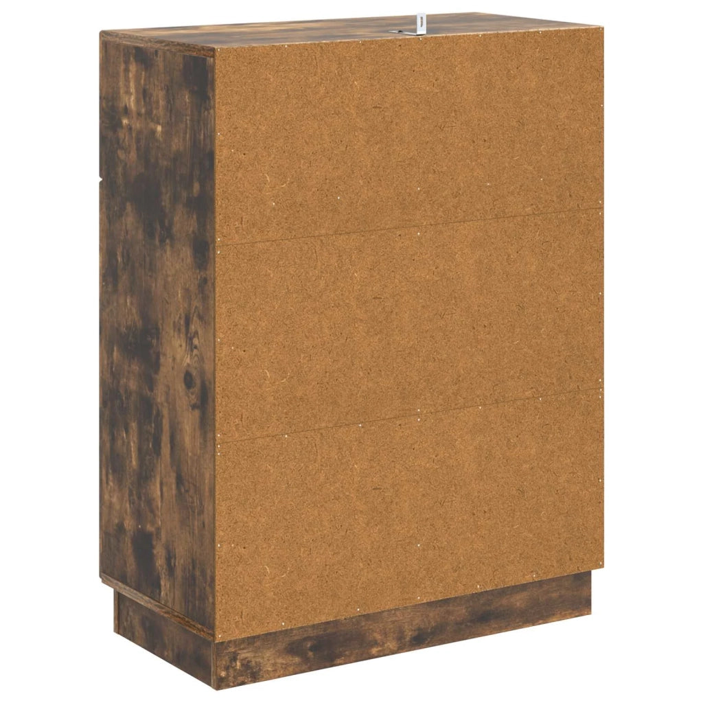 Credenza Rovere Fumo 66 x 34,5 x 87 cm Legno ingegnerizzato