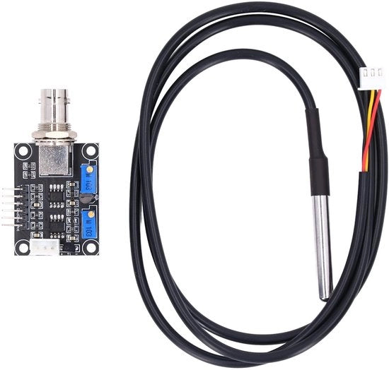 Modulo di rilevamento PH digitale - Raggio di misura 0-14 - Alta efficienza - Formato compattibile - Utilizzato per acquari e coltivazione idroponica - Sensor per laboratori - Adatto per applicazioni professionali