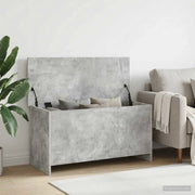 Cassa di stoccaggio Grigio Cemento 100 x 40 x 50 cm 8011270