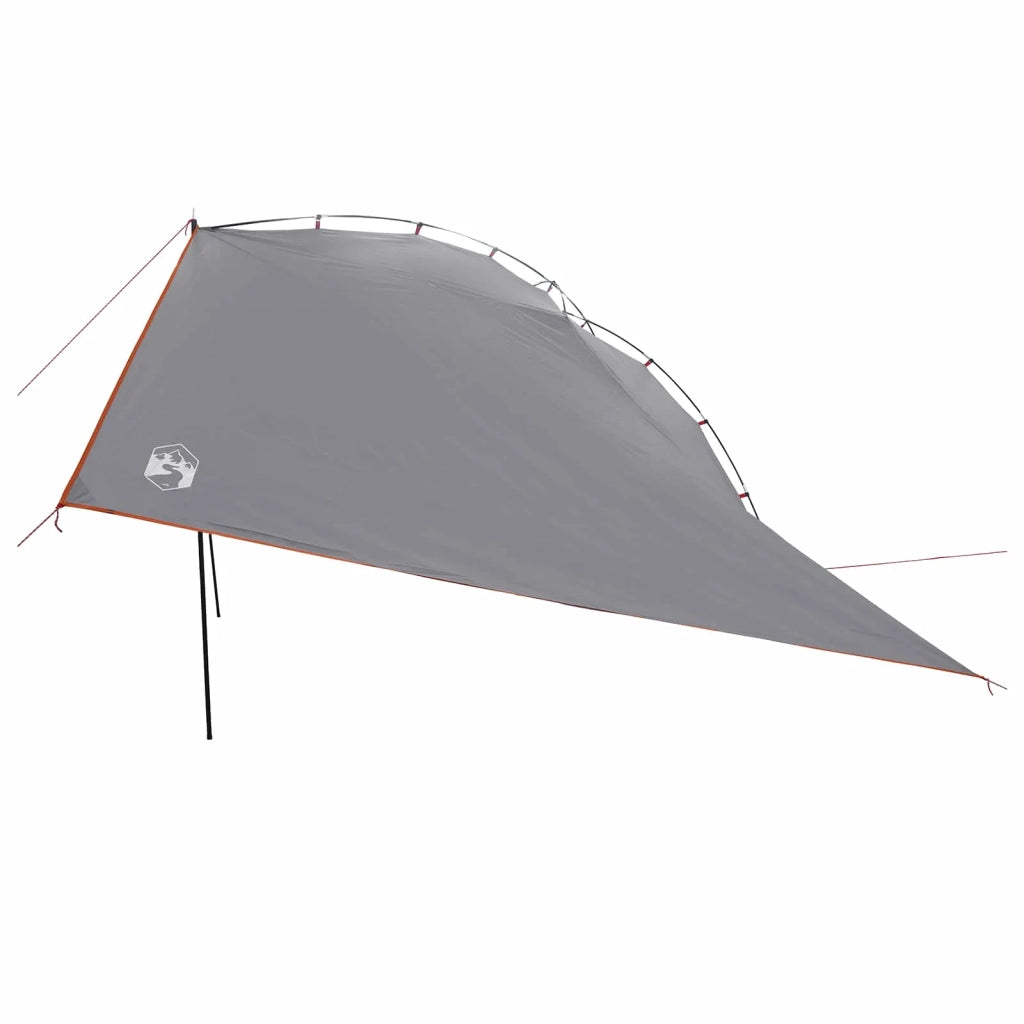 Tenda da auto con tetto Grigio e arancione 350 x 250 cm 42028553