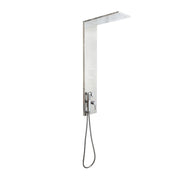 Colonna Doccia Idromassaggio con Soffione e Doccetta Inox Trend Finitura: Lucido