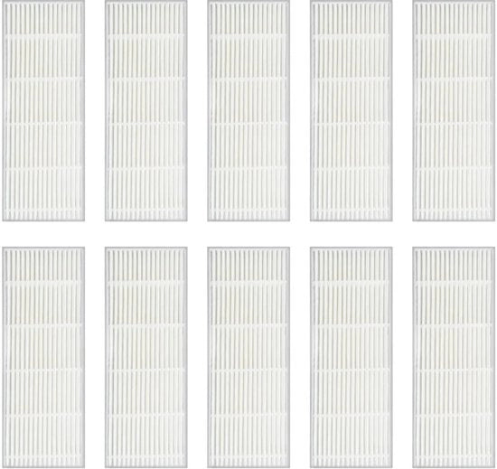 Filtro HEPA 10 pezzi - filtro di ricambio - accessori aspirapolvere robot - compatibile con M210/M210B/M213/M210S - OKP K2/K3/K4/K5 - materiale di alta qualità - Filtro aspirapolvere