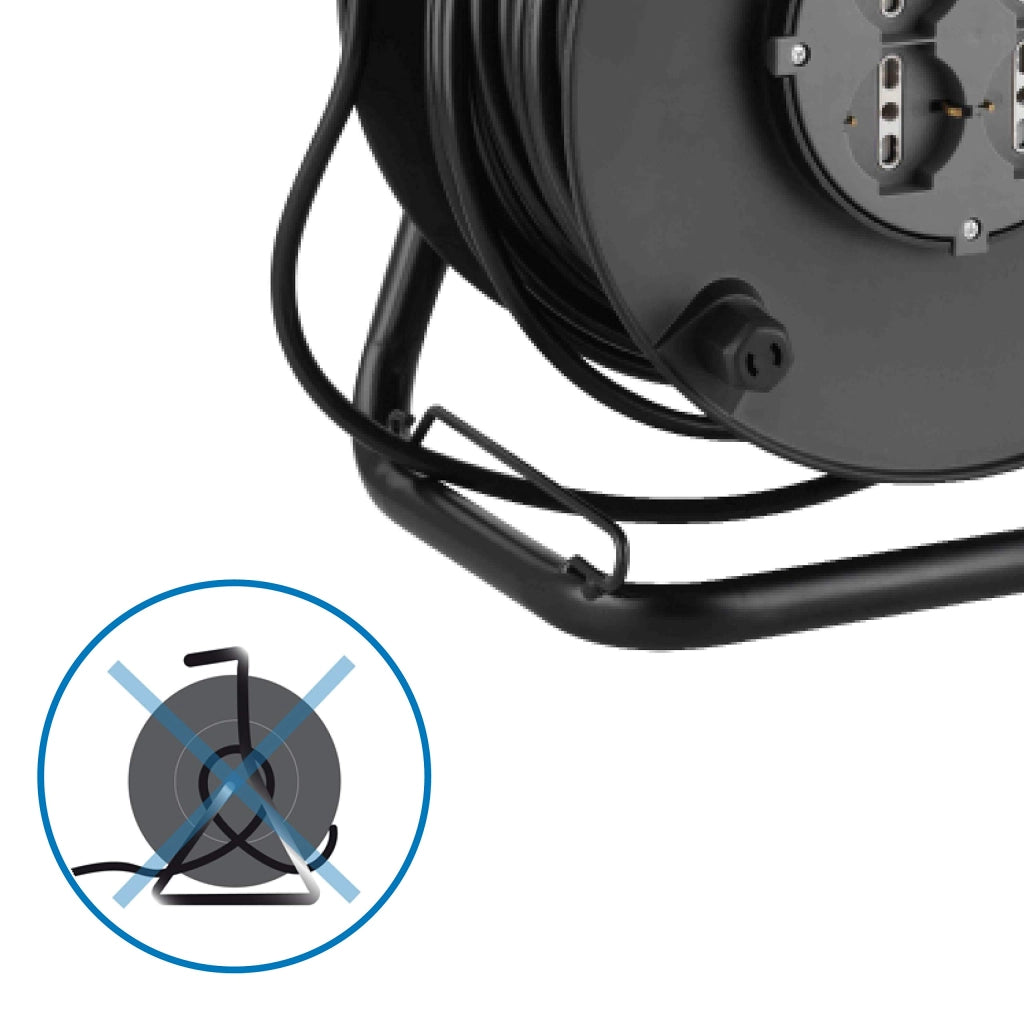 Avvolgicavo Art 49028 Electraline 50 mt