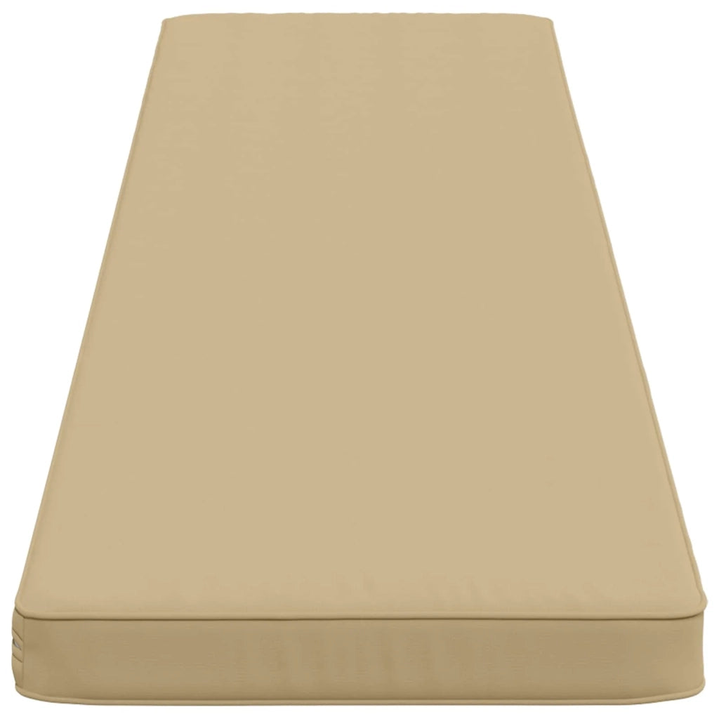 Cuscini per Panchina a 2 Pezzi VUGHT 2 pz 100% Poliestere Beige 951485