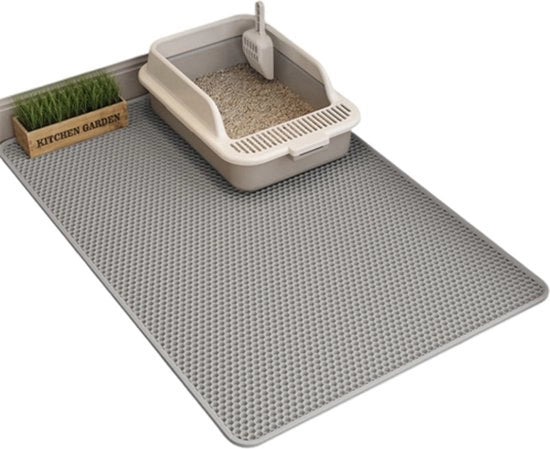 Matrice per gatto - Disegno grande foro - Matrice per gatto - Impermeabile e antiscivolo Matrice per gatto - Materiale EVA - Morbido e protettivo per le zampe - Lavabile